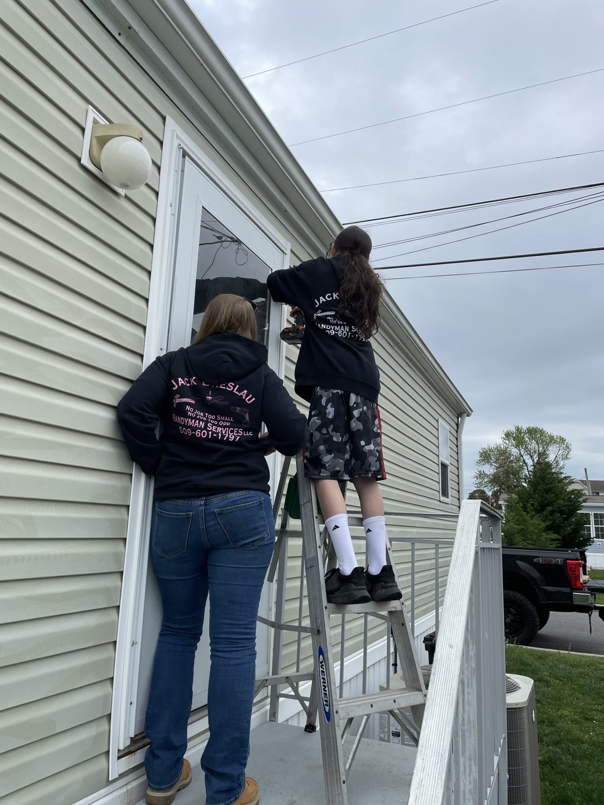 Exterior door install